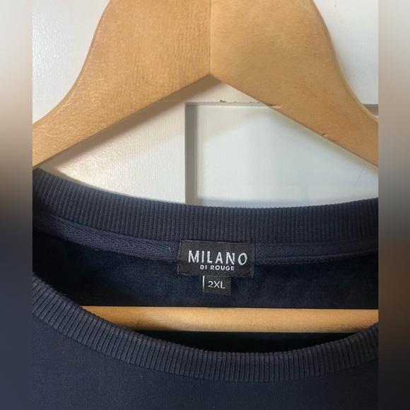 Milano DinRouge Robbie Lux Stretch Sweatshirt. Size 2XL - Picture 4 of 5